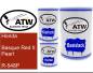 Preview: Honda, Basque Red II Pearl, R-548P: 500ml Lackdose + 500ml Klarlack + 250ml Härter - Set, von ATW Autoteile West.